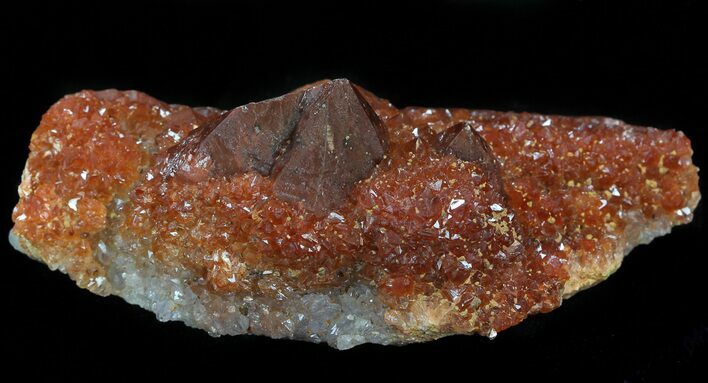 Hematoid (Ferruginous) Quartz Cluster - Morocco #44757